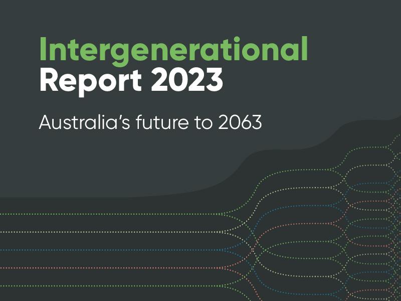 Intergenerational Report 2023. Australia's future to 2063