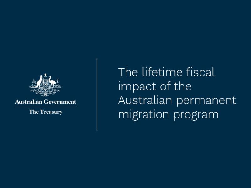 The lifetime fiscal impact of the Australian permanent migration program