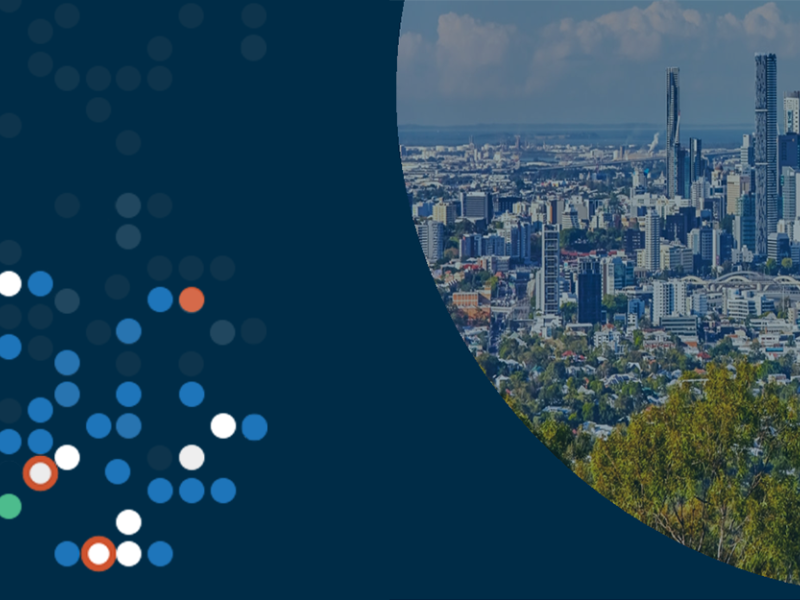 Cover image with cityscape